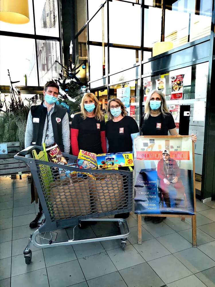 Goûter pour Noël à l&rsquo;Institut Gustave Roussy (Villejuif) décembre&nbsp;2021