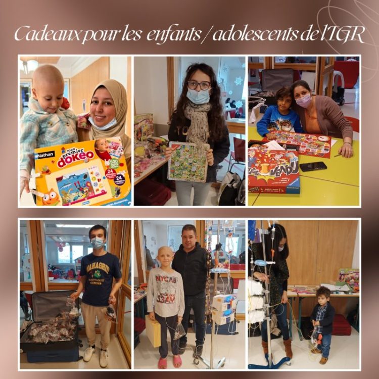 Cadeaux pour les enfants & adolescents de l&rsquo;Institut Gustave&nbsp;Roussy